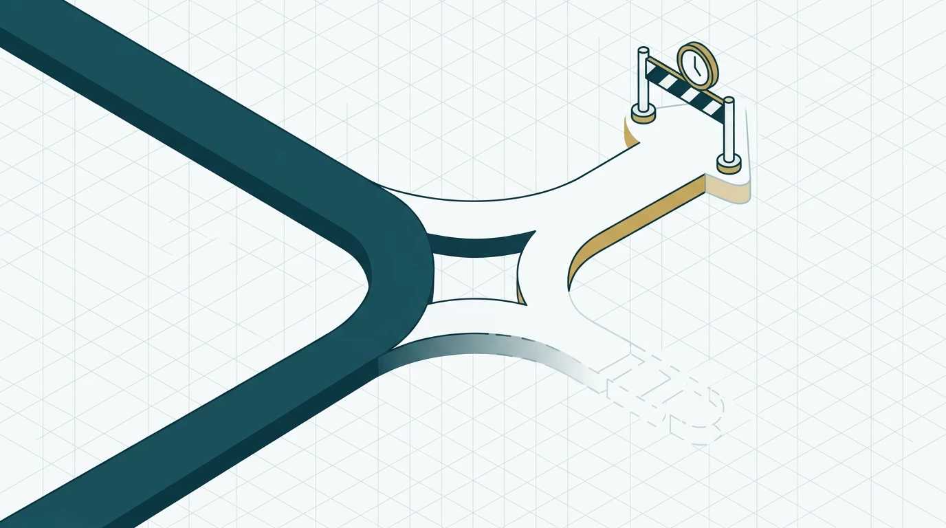 Esquema visual de la diferencia entre KYC diferida y ausencia de verificación